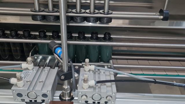 Линия розлива пенящихся продуктов. Розлив тоников для лица