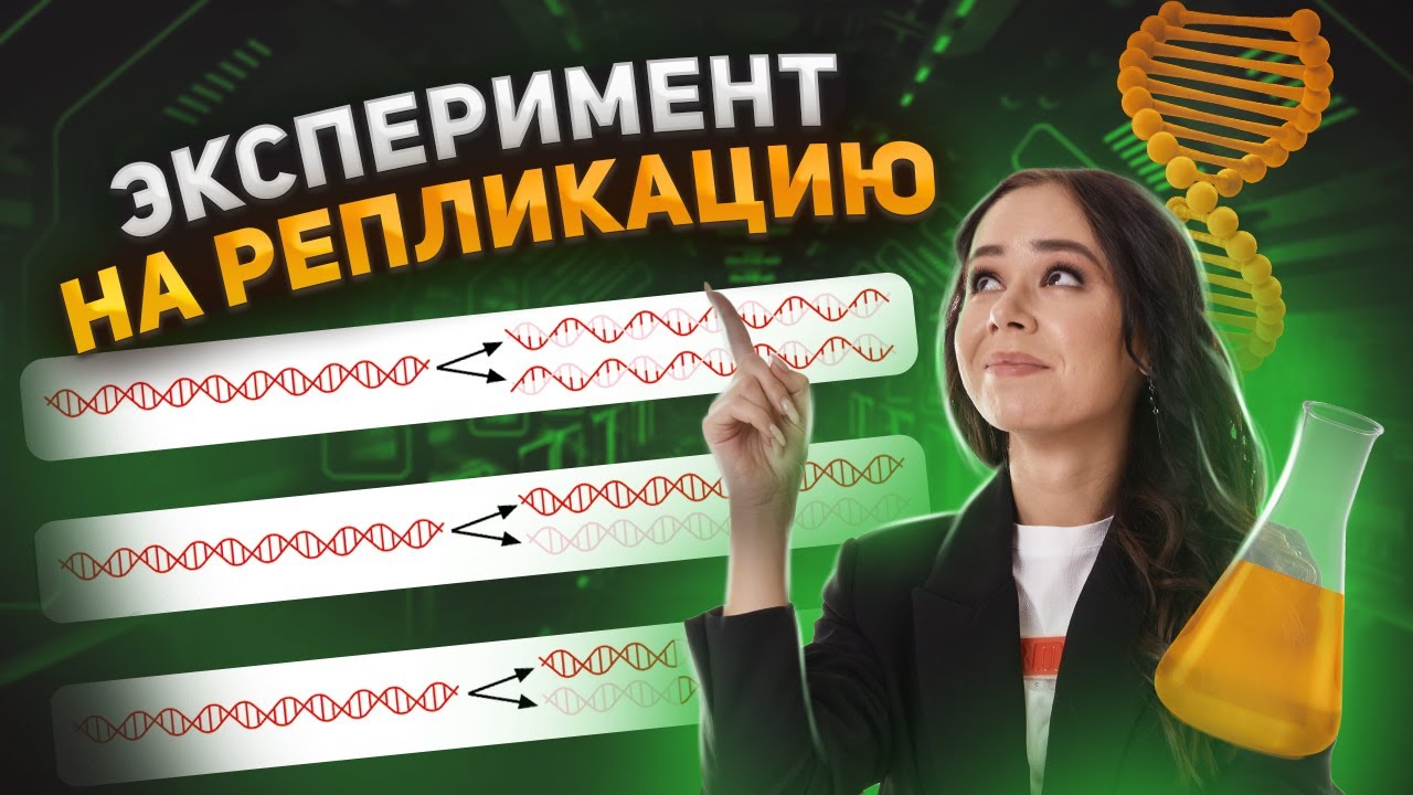 Самый ВАЖНЫЙ эксперимент для ЕГЭ: эксперимент Мезельсона-Сталя | Задание 22 Биология ЕГЭ | Умскул