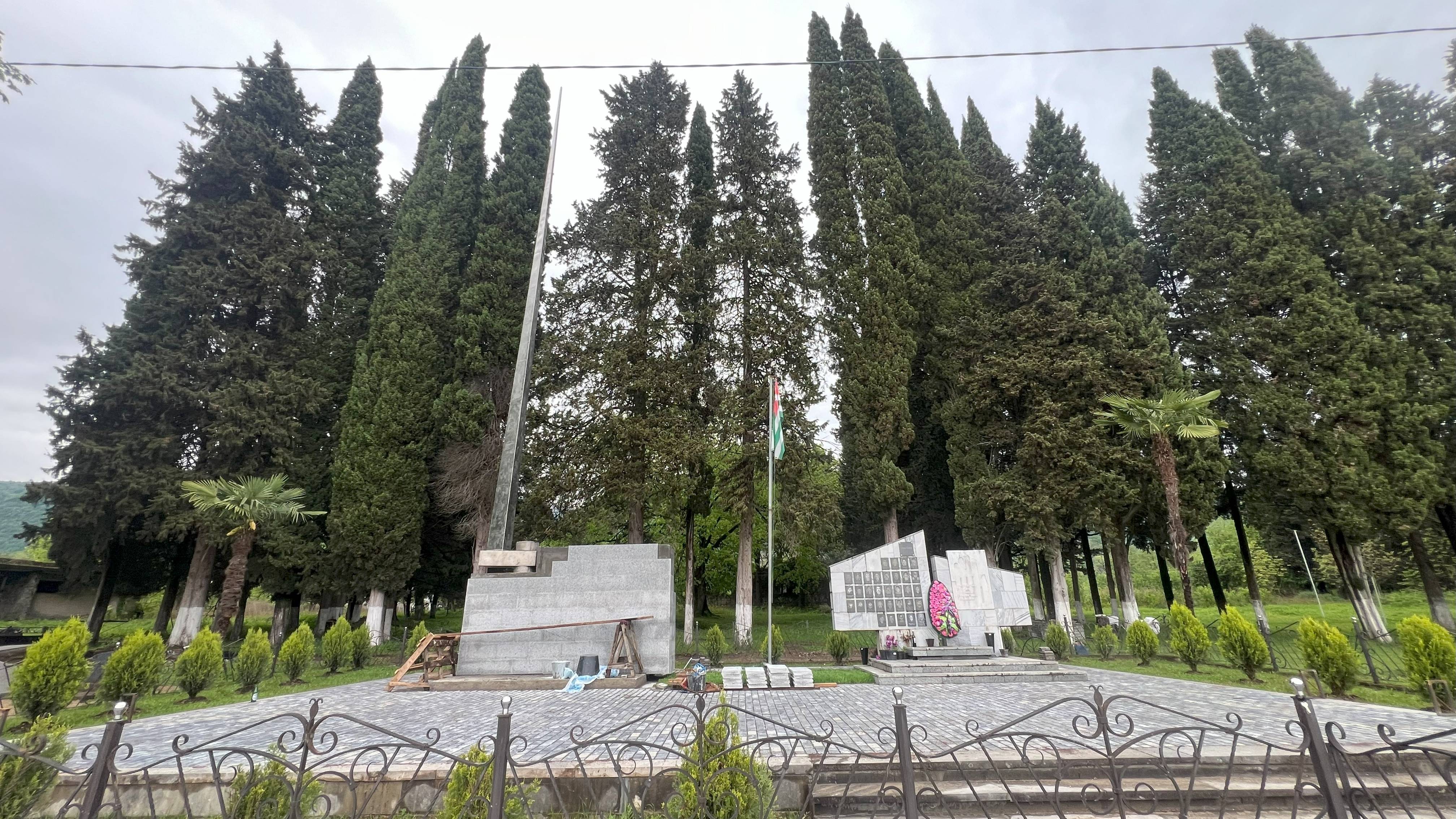 Реконструкция памятника с. Ачандара Гудаутского р