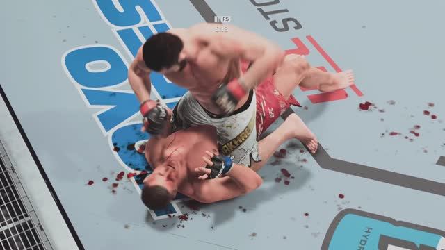 Ислам Махачев vs Сергей Павлович - Полное видео боя - UFC 5