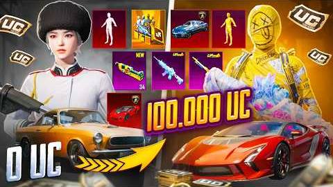 100 000 UC! 🔥САМАЯ ДОРОГАЯ ПРОКАЧКА АККАУНТА ПОДПИСЧИКУ! 🤩 - REFLEX PUBG