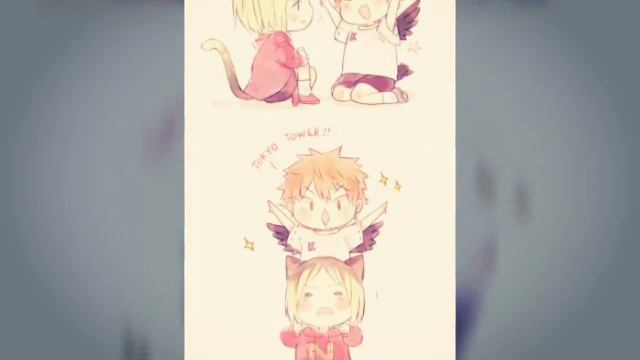 Haikyuu!! Хината и Кенма