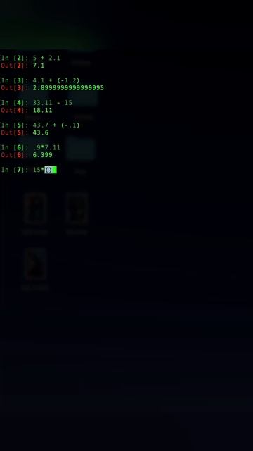 Основные операции в Python 60 секунд для совершенства в арифметике! #shorts #python