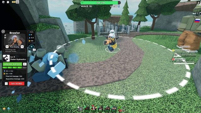 СТОИТ ЛИ ПОКУПАТЬ НОВУЮ БАШНЮ BRAWLER В TOWER DEFENSE SIMULATOR