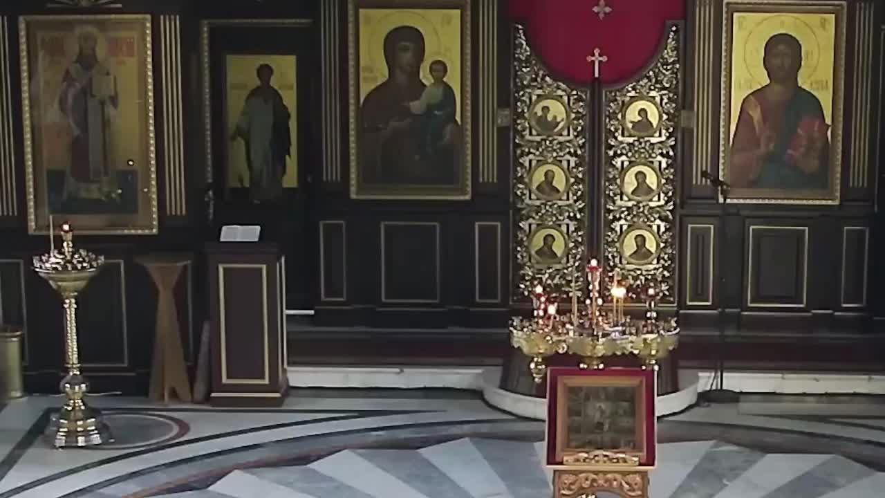 25.05.2025 Великая вечерня с Акафистом Воскресению Христову. Неделя 6-я по Пасхе, о слепом.