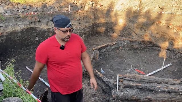 Откопали башню древней крепости