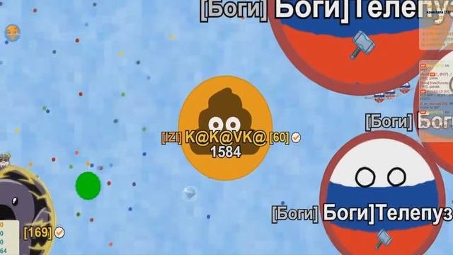 Обзор игры клана IZI Голодные игры круче агарио