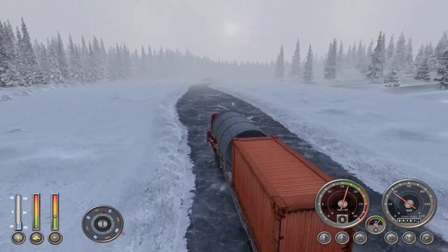 Прохождение 18 Wheels of Steel: Extreme Trucker - Дороги Тактояктука - Часть 137