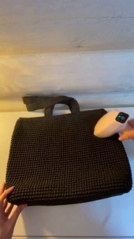 Как придать товарный вид сумке после сборки? Паровая о