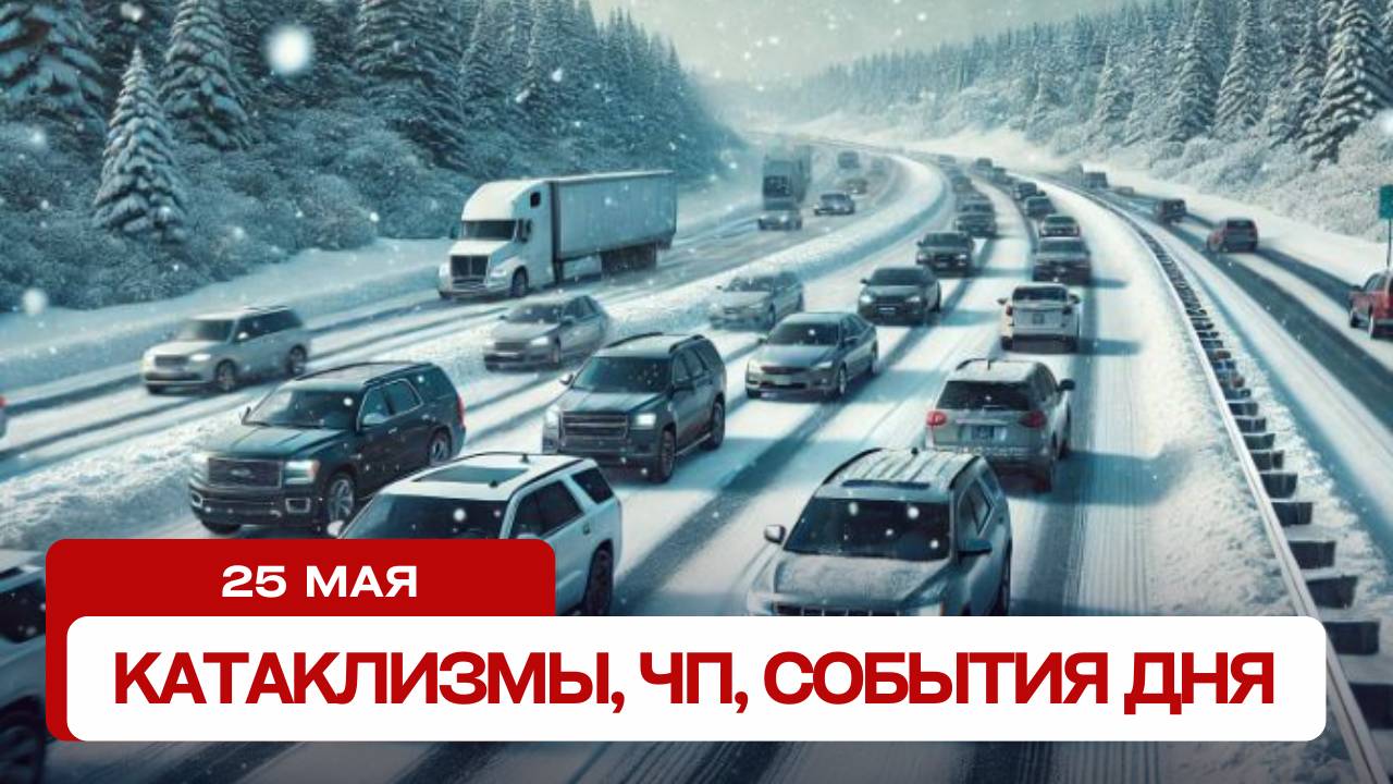 Новости сегодня 25.05.2025. Катаклизмы за день, ЧП, события дня