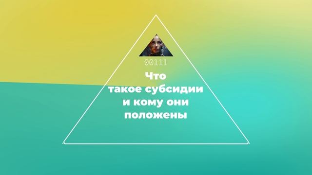 Что такое субсидии и кому они положены