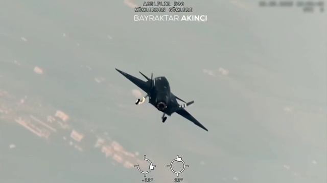 Перспективный реактивный беспилотник Bayraktar KIZILEMA завершил очередной этап испытаний