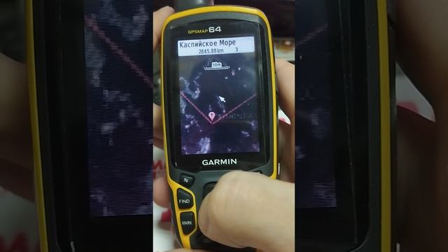 Отчет клиенту. Наложение квадрата по координатам для судна. Каспийское море.