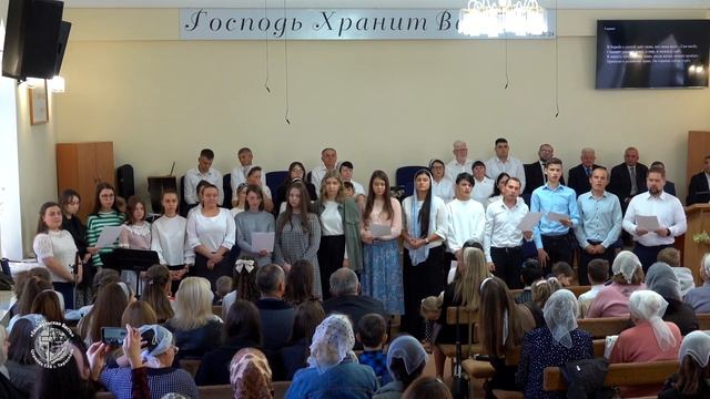 Молодежное пение "Хвалебную песню", ц. "Евангельская Ве