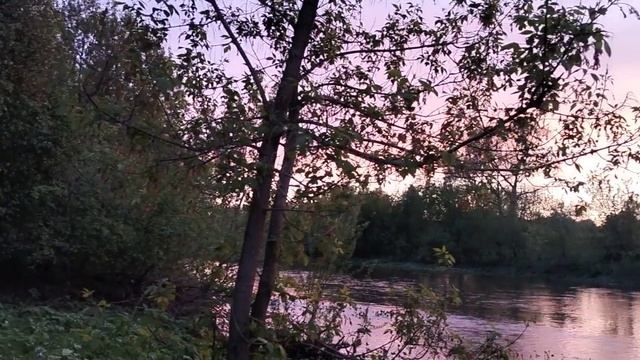 Очень красивый закат! Кунгурский р-он, Пермский край, река Бабка. Пономоревка - Жилино