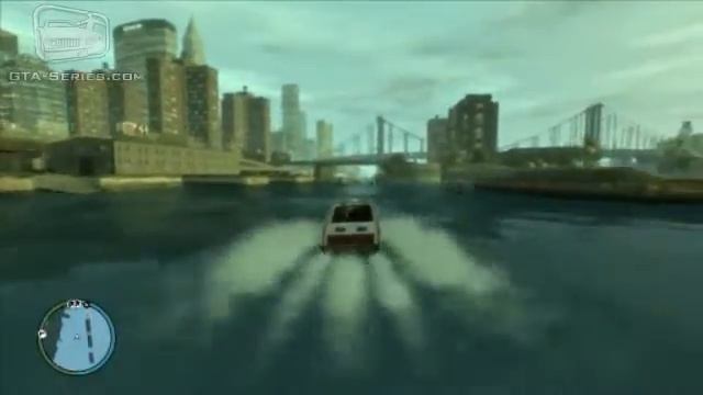 GTA 4 - Unique Stunt Jump #30 - Humboldt River (Algonquin)