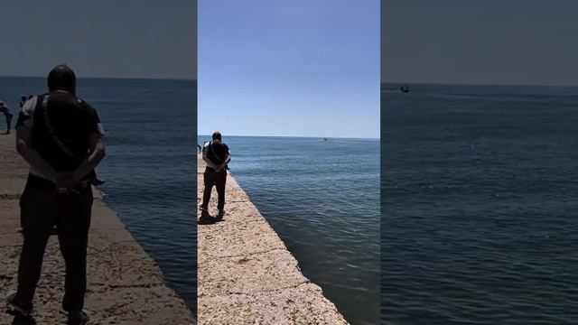 Архипо-Осиповка 25 мая 2025 года 🌤️ обстановка на море 🌊 Видео: Лилия