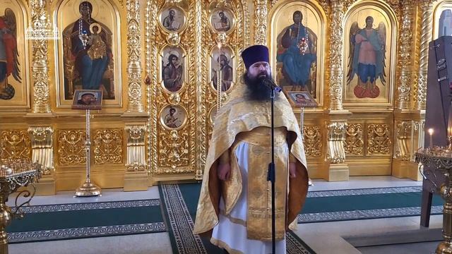 Проповедь насельника Соловецкого монастыря иер. Рома?