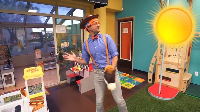 Блиппи (Blippi) - Игровая площадка Изучаем Цвета   Изучай этот мир вместе с Блиппи   Обучающие видео