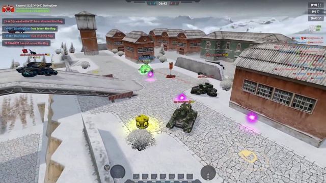 Rico Helios & Thunder Subcaliber/Paladin/Hyperion on Highways CTF | Tanki Online | танки Онлайн
