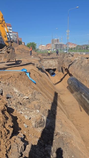 ДУ 1600 вес 6тн можно и без крана #стройка #ремонт #трубы #канализация