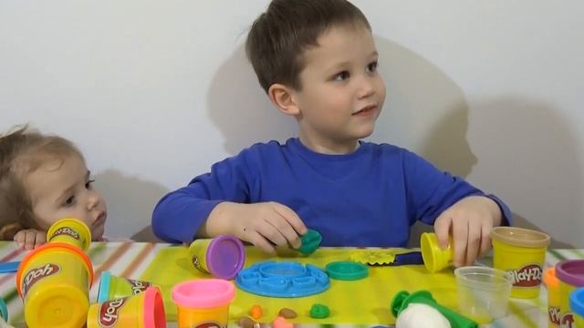 MISTER MAX | МИСТЕР МАКС - Готовим пиццу из цветного пластилина
