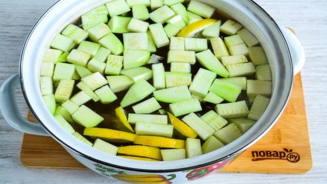 Ананасовый компот из кабачков