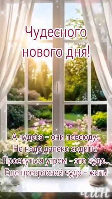 С добрым утром, Друзья! Чудесного дня!