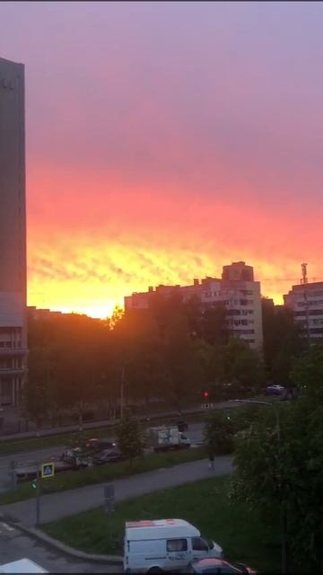 Романтика петербургских закатов