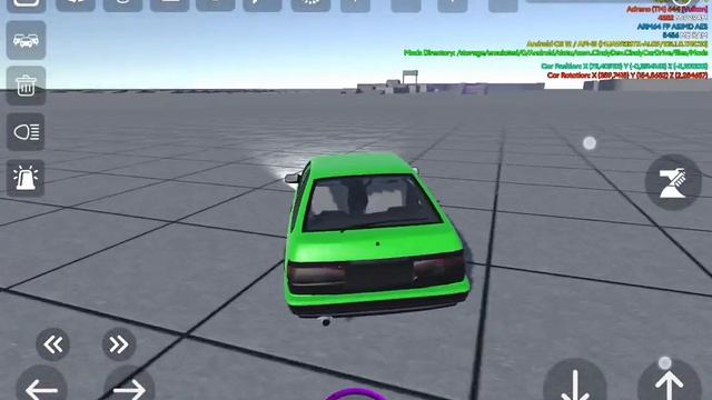 играю в игру CINDY CAR DRIVE версия 0.41 бета-тест