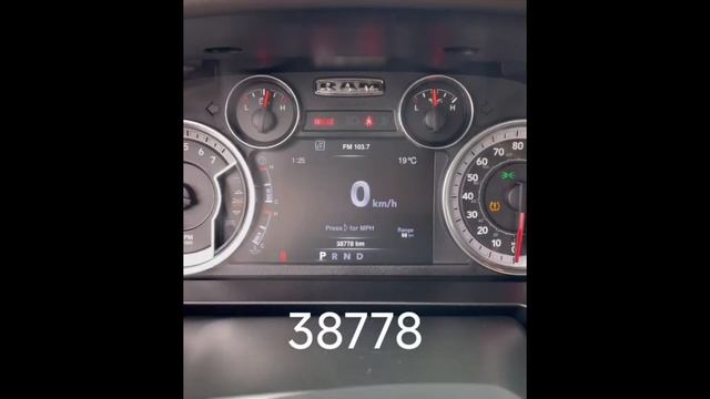 РЕЗУЛЬТАТЫ ПРОВЕРКИ ПРОБЕГА DODGE