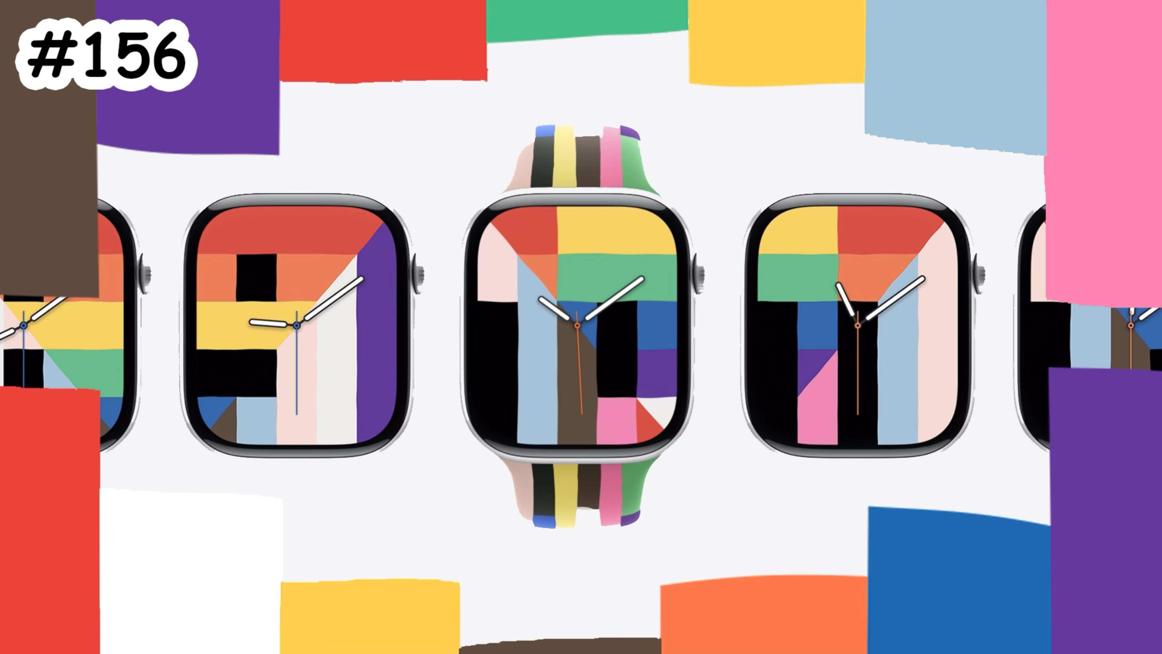 Новые циферблаты iOS 18.5 и ремешок Apple watch Pride edition 2025