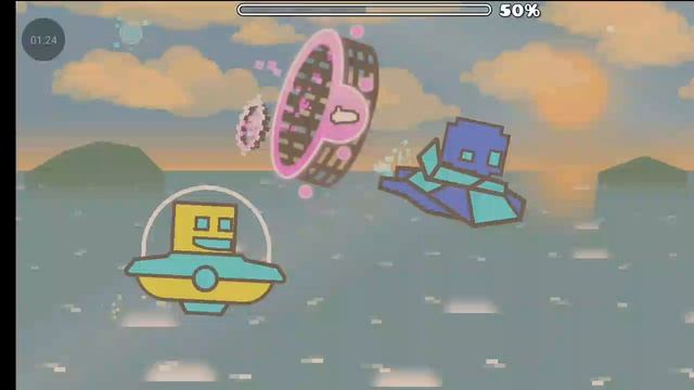История Кубика Geometry dash—GD🙆♂️