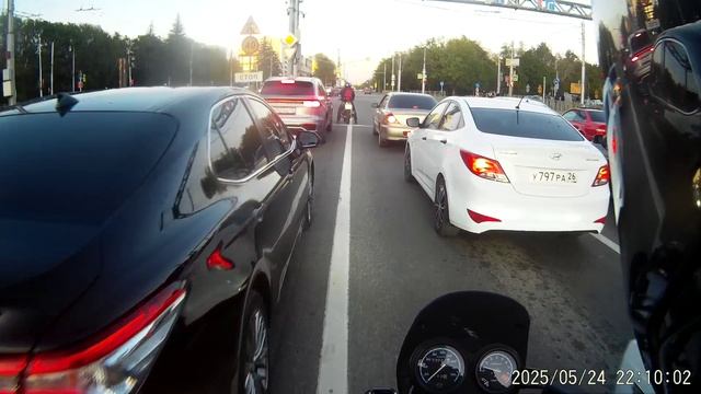 Покатушка на HONDA BROS 650 K  Разгон до 100 км/ч