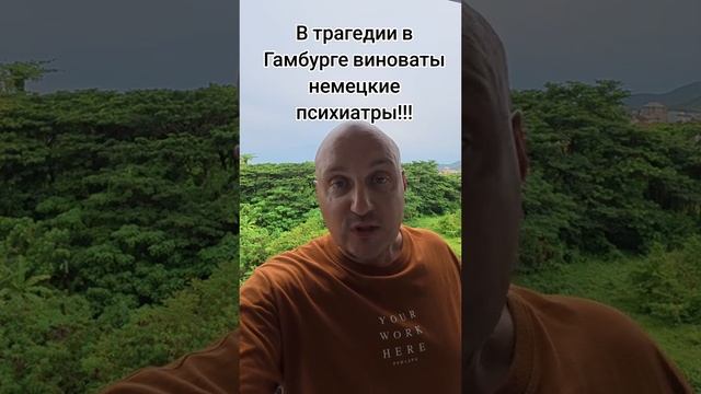 В трагедии в Гамбурге виноваты врачи психиатры