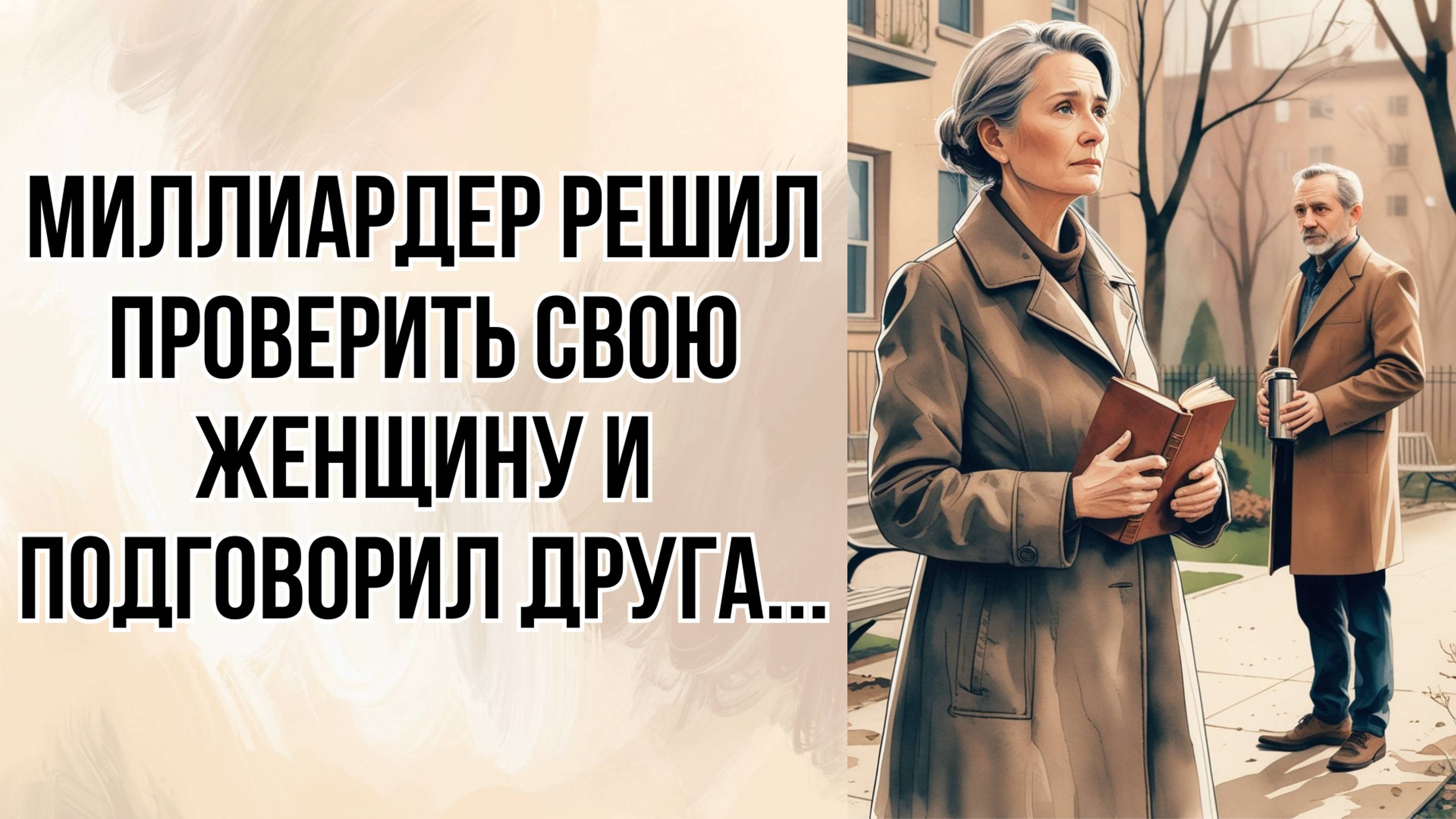 Миллиардер решил проверить свою женщину, и подговорил друга...