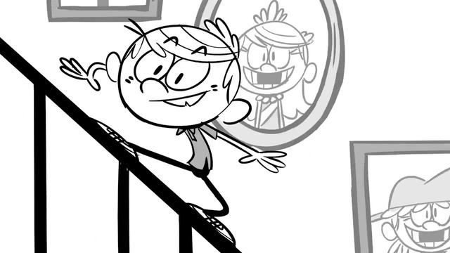 Раскадровка заставки "Мой шумный дом" #TheLoudHouse #МойШумныйДом #Мультфильмы #Cartoon #Nickelodeon