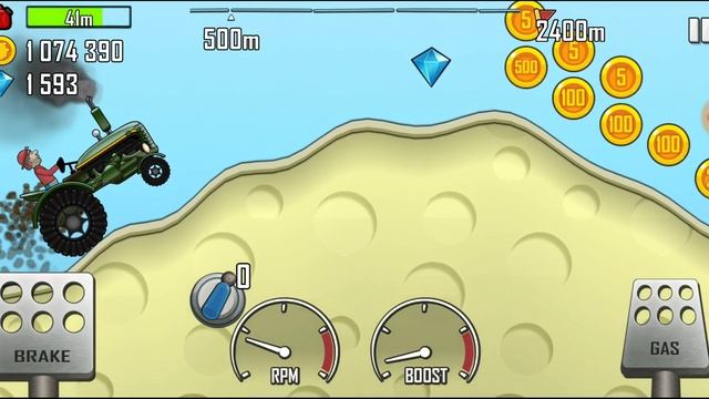 Новый Трактор Hill Climb Racing #4