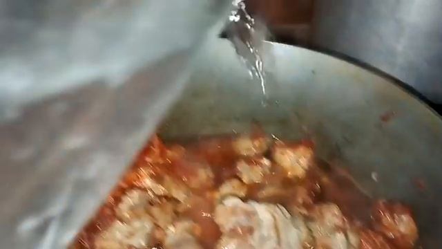 Поджарка из свинины