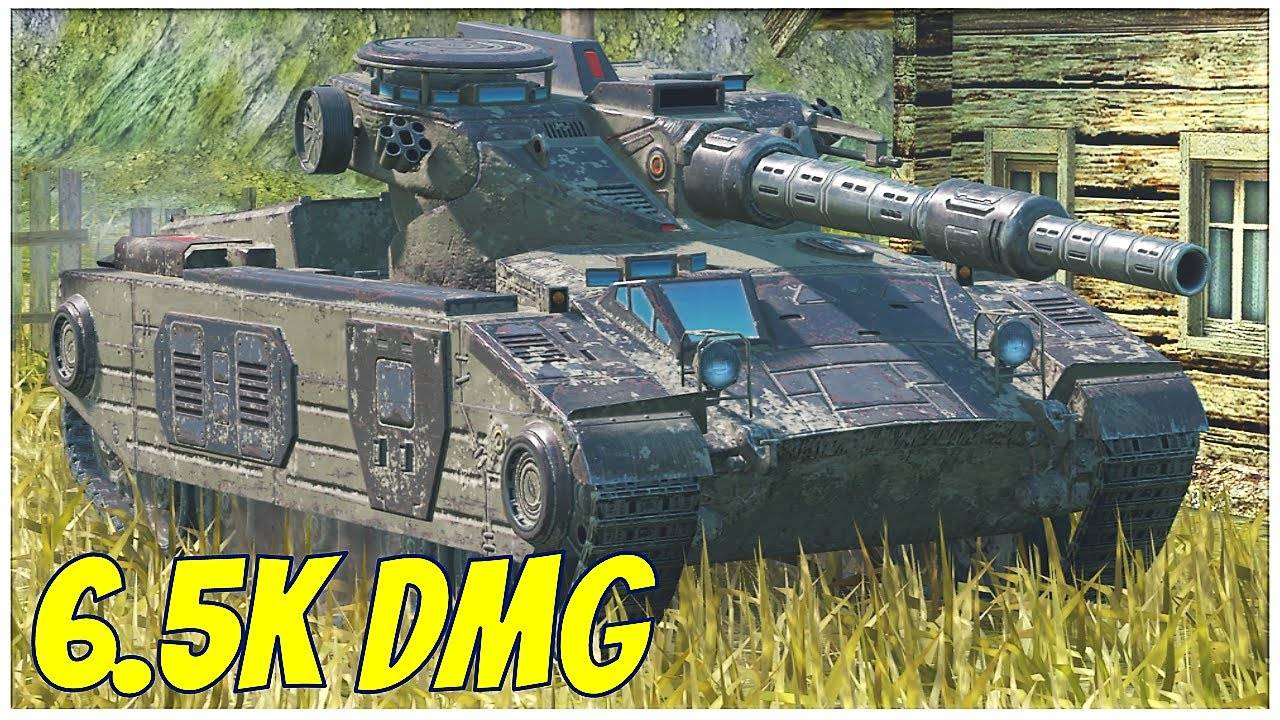 БАБАХА на 8 УРОВНЕ ЭТО Caliban в Tanks Blitz 6к Урона Мастер