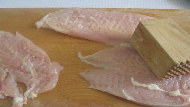 Филе курицы фаршированное