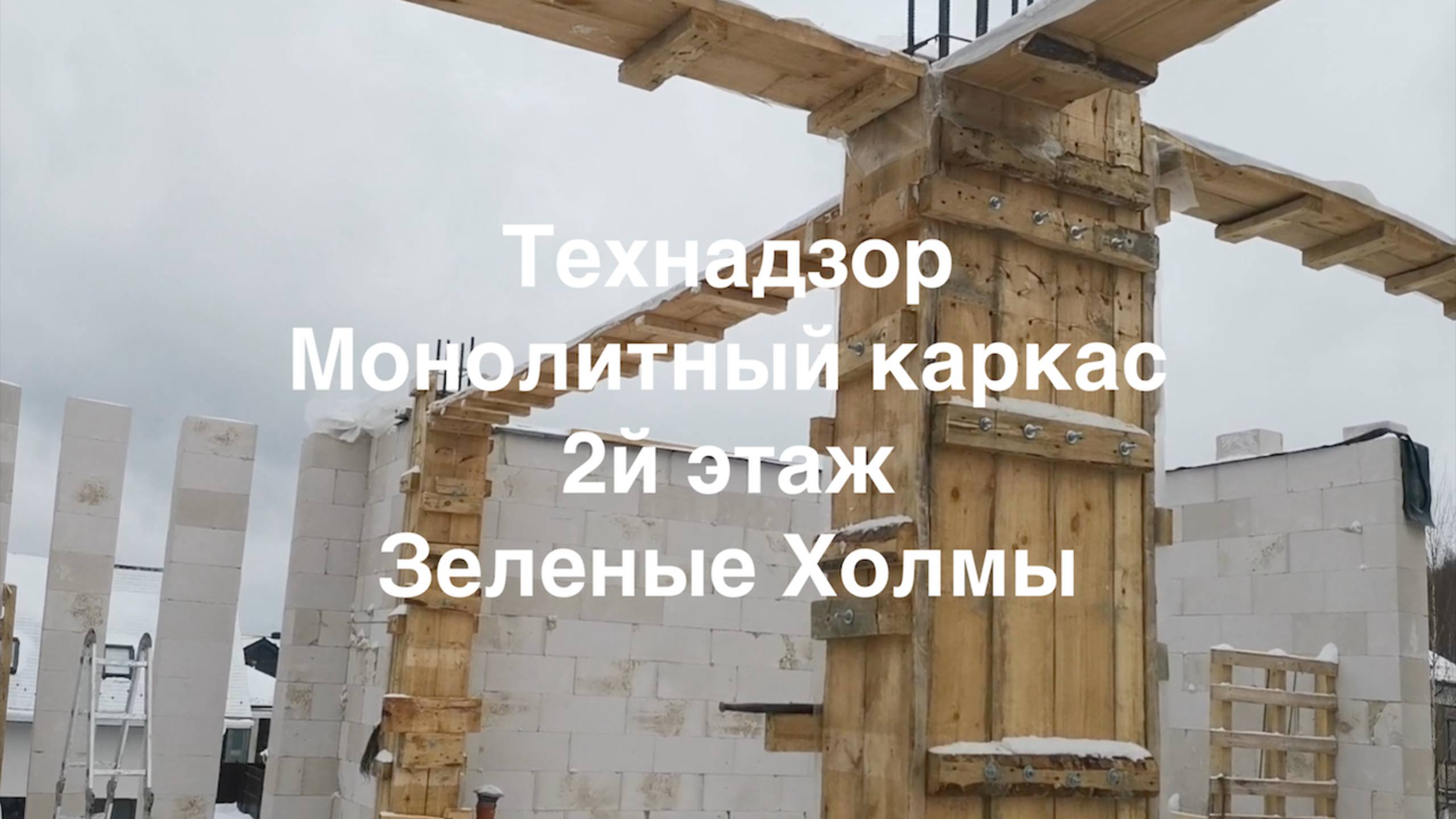 Технадзор монолитно-каркасная технология Зеленые Холмы