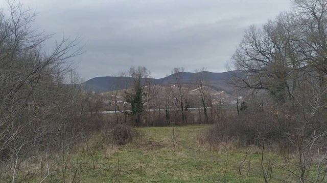Щель по дороге к Кипарисовому озеру Сукко в Январе