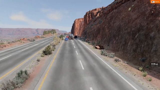 КАМНЕПАД СМЕРТИ! ОБВАЛ КАМНЕЙ В ГОРАХ | BeamNG.drive