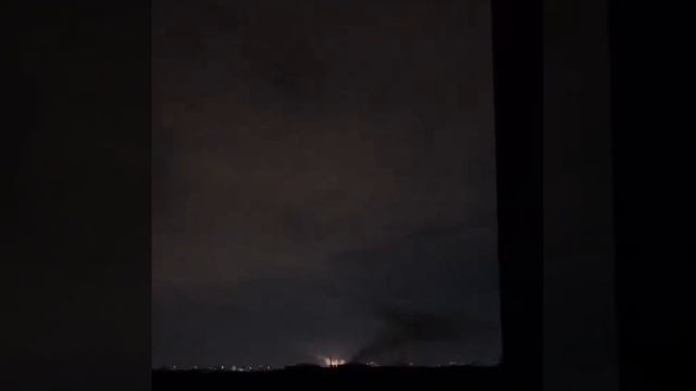 Кадры ночного комбинированного удара ВС РФ по позиционному району ЗРК Patriot в Киеве