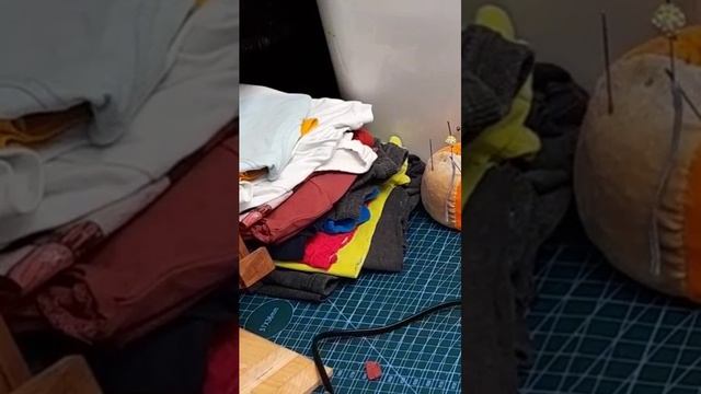 Полное видео скоро на канале.  #лоскутноешитье #распаковка #печворк #ремонтсвоимируками #авито
