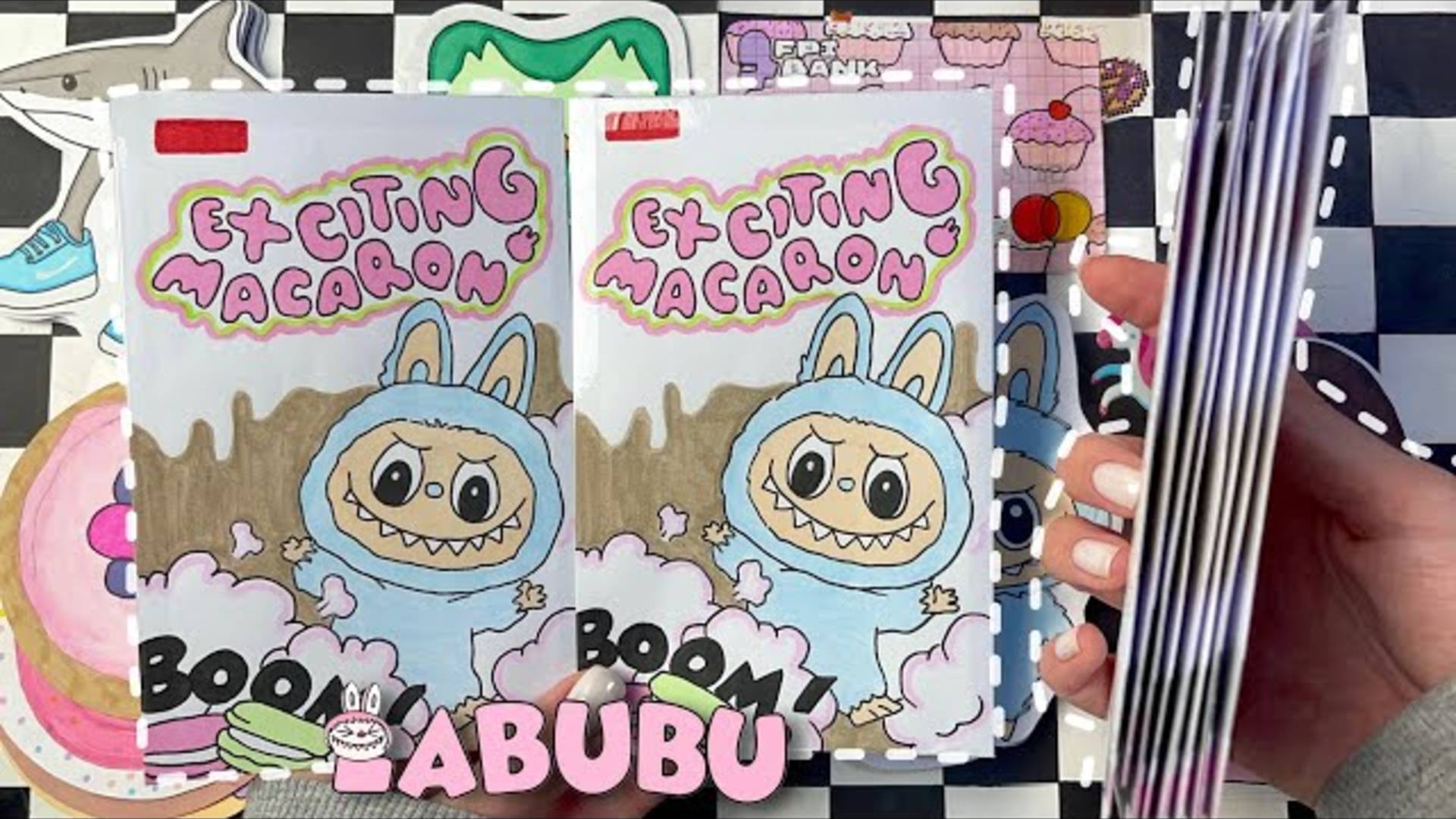 ℹ️ Labubu в коробке 🧸📦 Большие пакетики 😍 распаковка 🌸 МИР БУМАЖЕК🌸