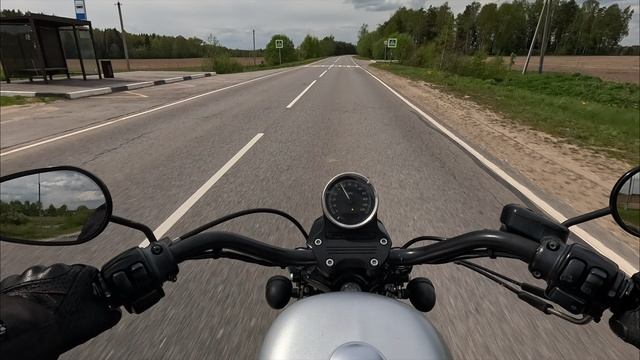Harley-Davidson Sportster XL1200N за городом
