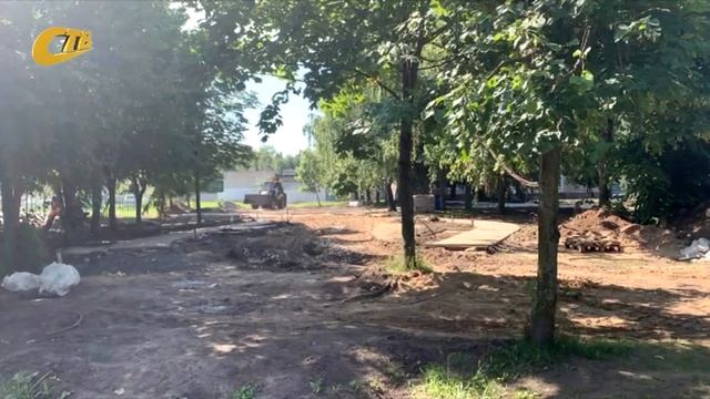 О ХОДЕ РАБОТ ПО БЛАГОУСТРОЙСТВУ ЗОНЫ ОТДЫХА ДЛЯ ВЗРОС?