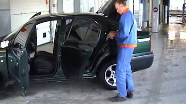 Автомойка. Сушка салфетками